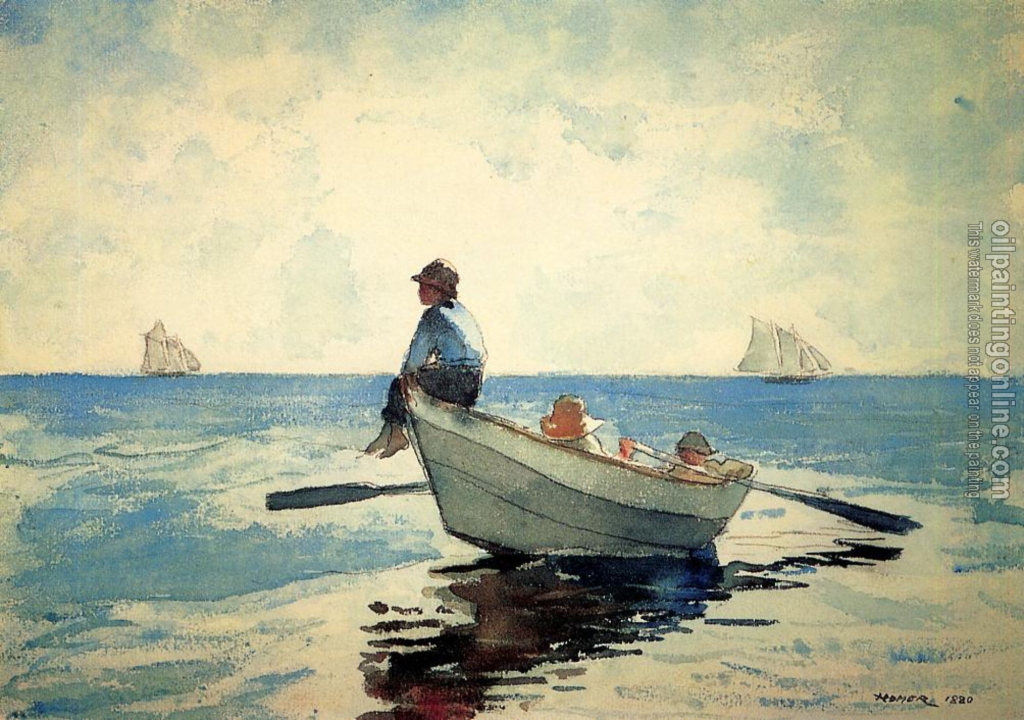 Homer, Winslow - Boys in a Dory
